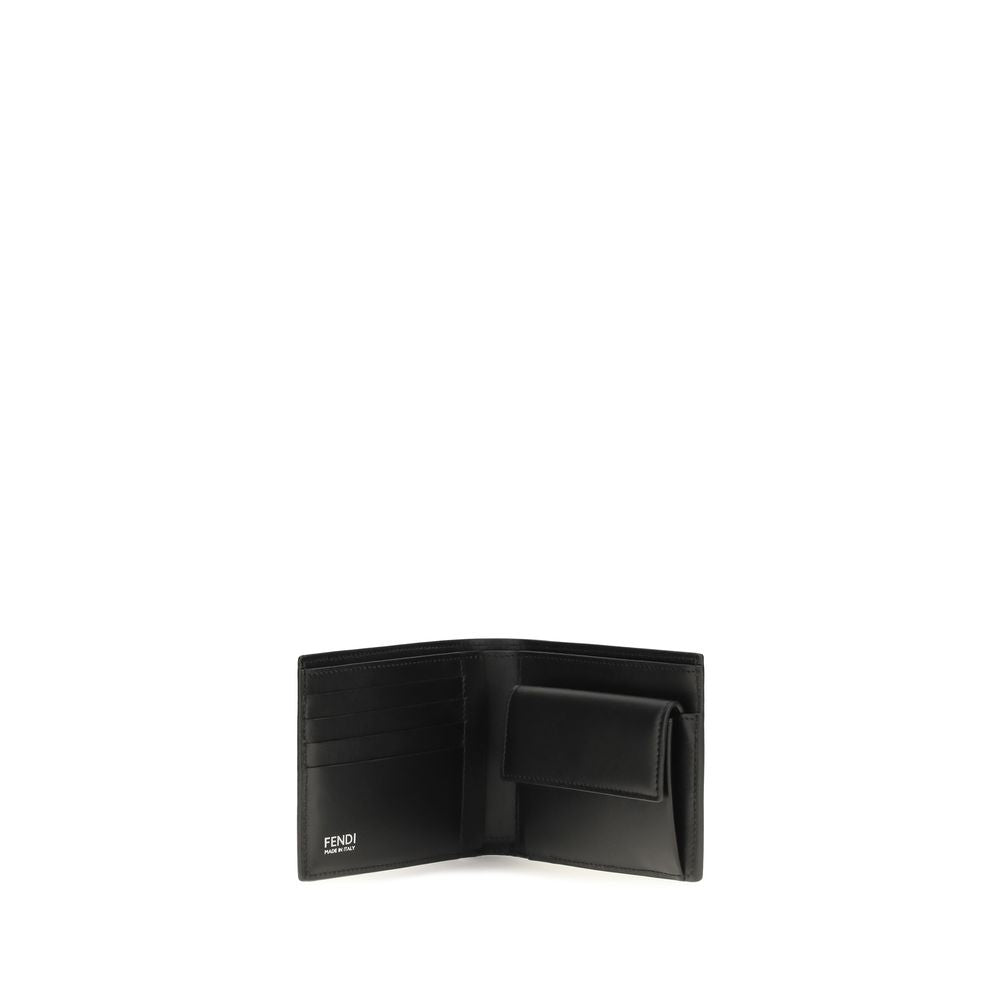 Fendi FF Bifold Wallet Black