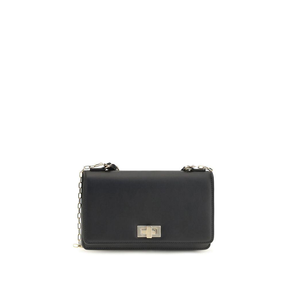 Fendi Peekaboo Wallet On Chain Black
