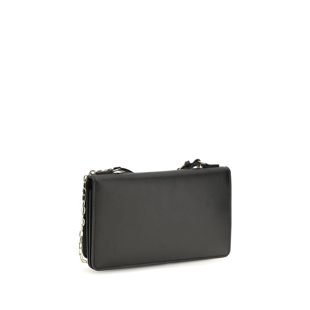 Fendi Peekaboo Wallet On Chain Black