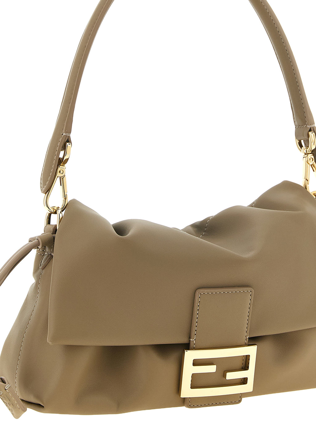 Fendi Baguette Soft Medium Bag Cappuccino