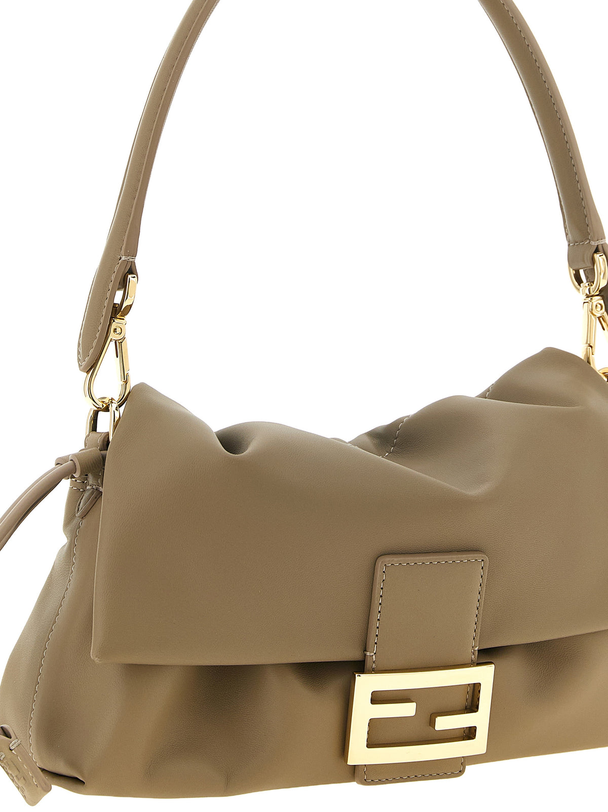Fendi Baguette Soft Medium Bag Cappuccino