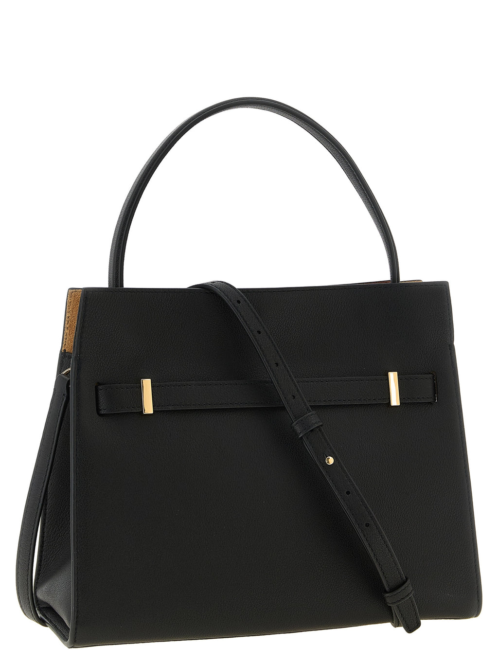 Tory Burch Small Lee Radziwill Double Bag Black