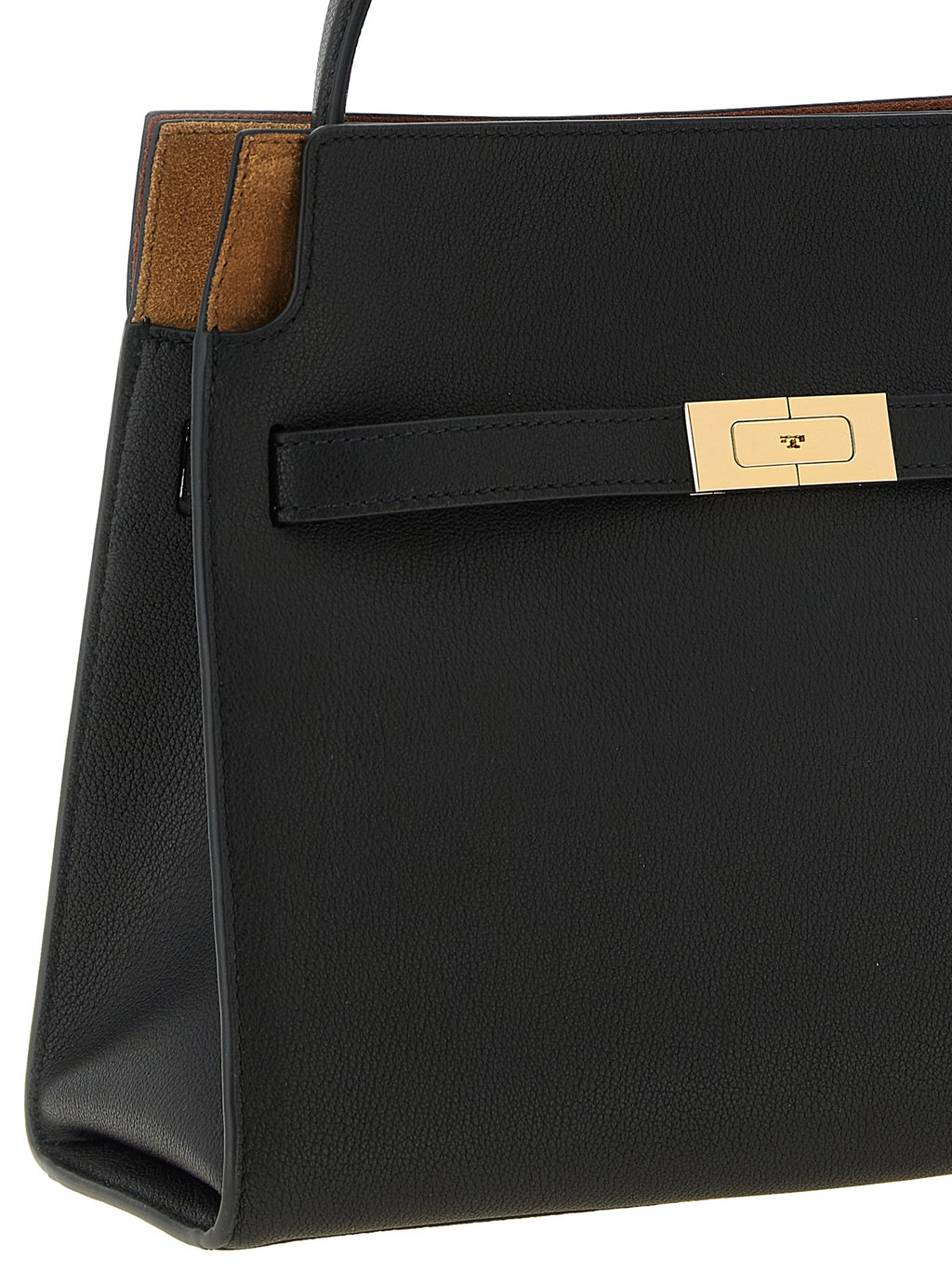 Tory Burch Small Lee Radziwill Double Bag Black