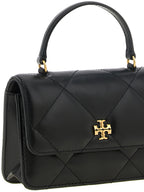 Tory Burch Mini Kira Diamond Quilt Top-Handle Crossbody Black