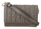 Karl Lagerfeld K/Kurl Quilted Crossbody Bag in Light Grey
