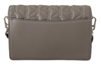 Karl Lagerfeld K/Kurl Quilted Crossbody Bag in Light Grey
