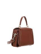 Chloé Tess Small Handbag Sepia Brown Calfskin