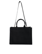 Versace Logo Tote Bag Black