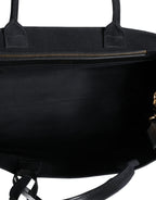 Versace Logo Tote Bag Black