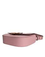 Versace Virtus Leather Shoulder Bag Pink