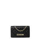 Love Moschino Black Quilted Chain Crossbody Bag
