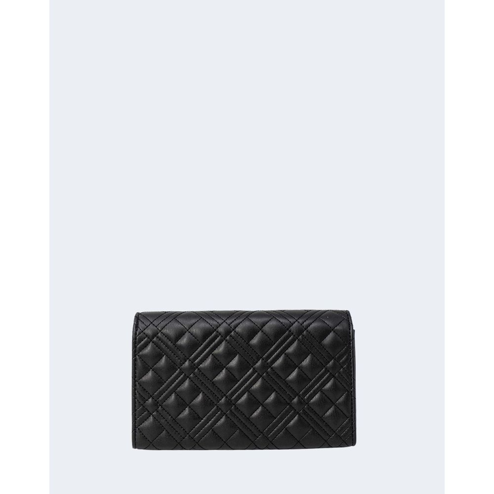 Love Moschino Black Quilted Chain Crossbody Bag