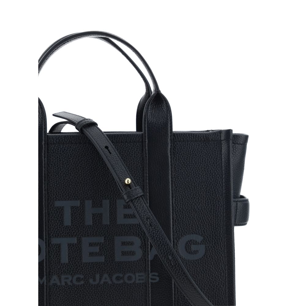 Marc Jacobs The Medium Tote Bag Grained Leather Black