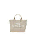 Marc Jacobs The Medium Tote Bag Beige Cotton Canvas