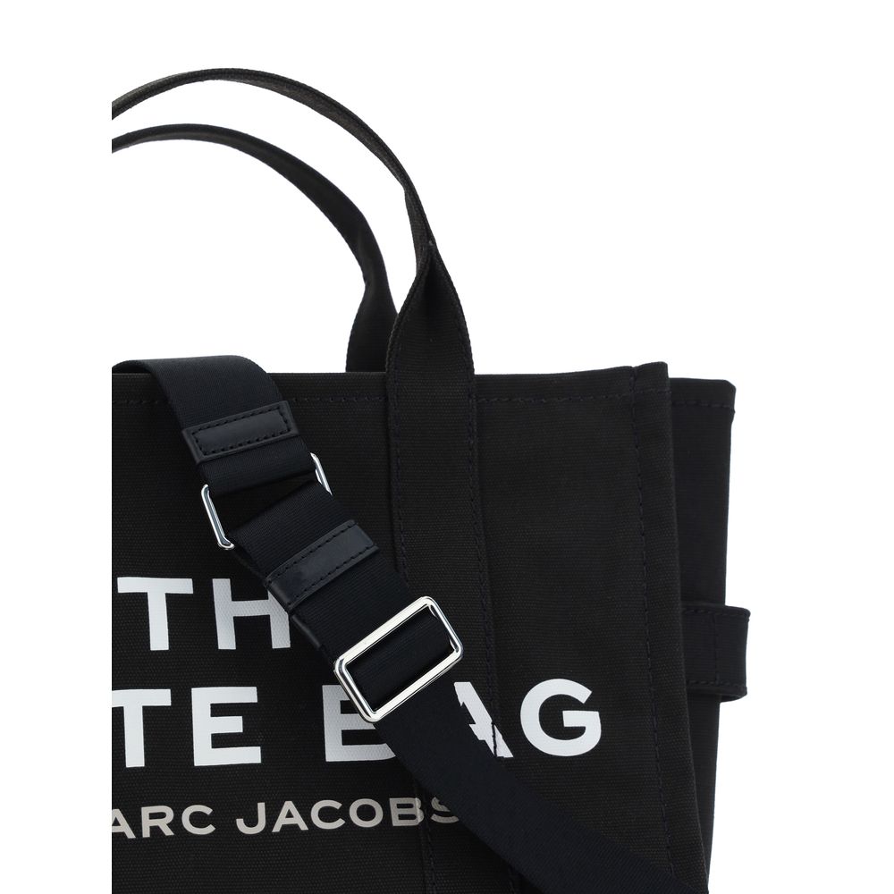 Marc Jacobs The Medium Tote Bag Black Cotton Canvas