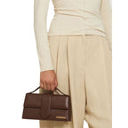 Jacquemus Le Grand Bambino Leather Bag Brown