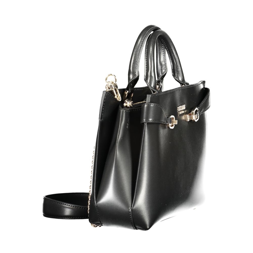 Guess Jeans Lorelei Black Satchel Bag