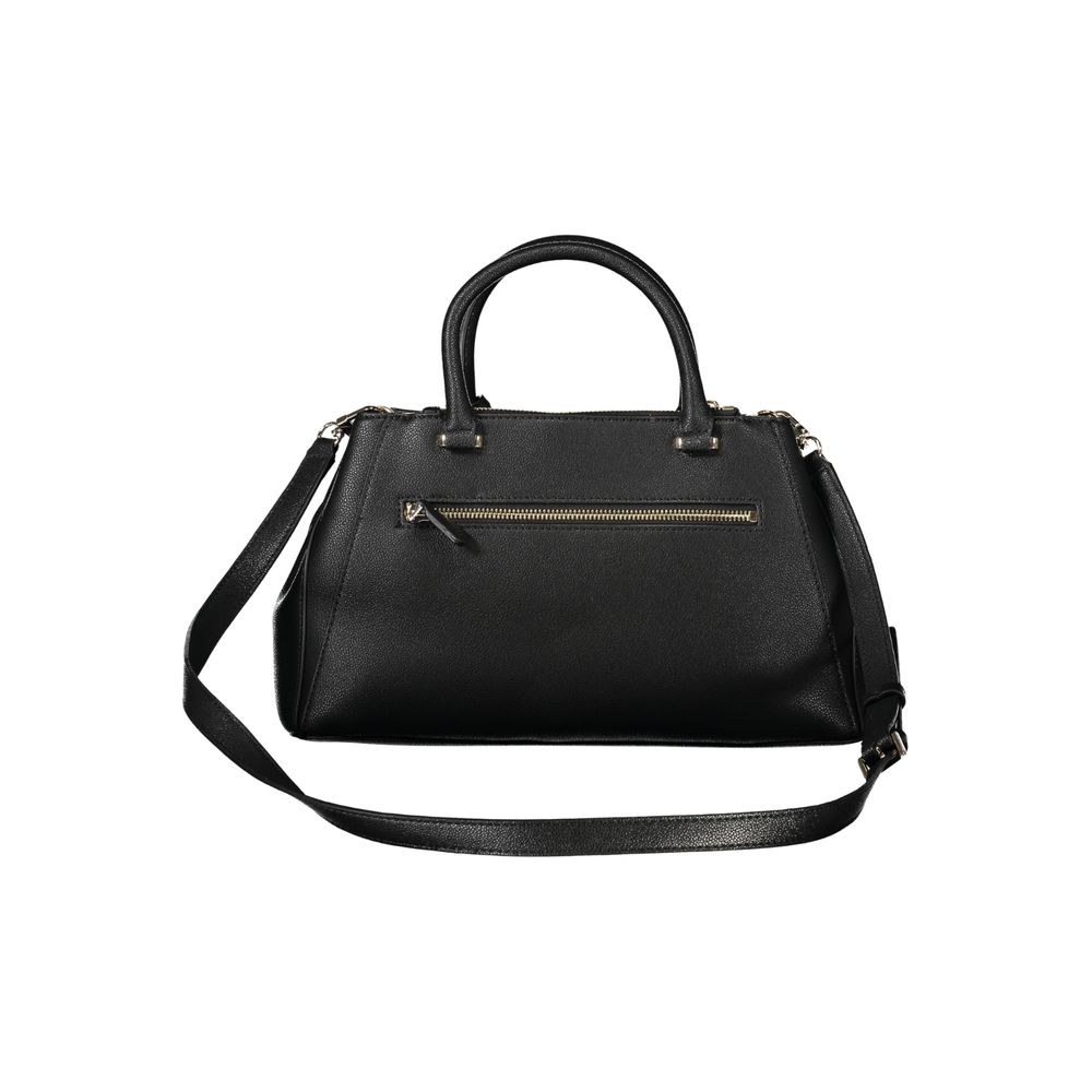 Guess Jeans Ribbon Black Satchel Bag