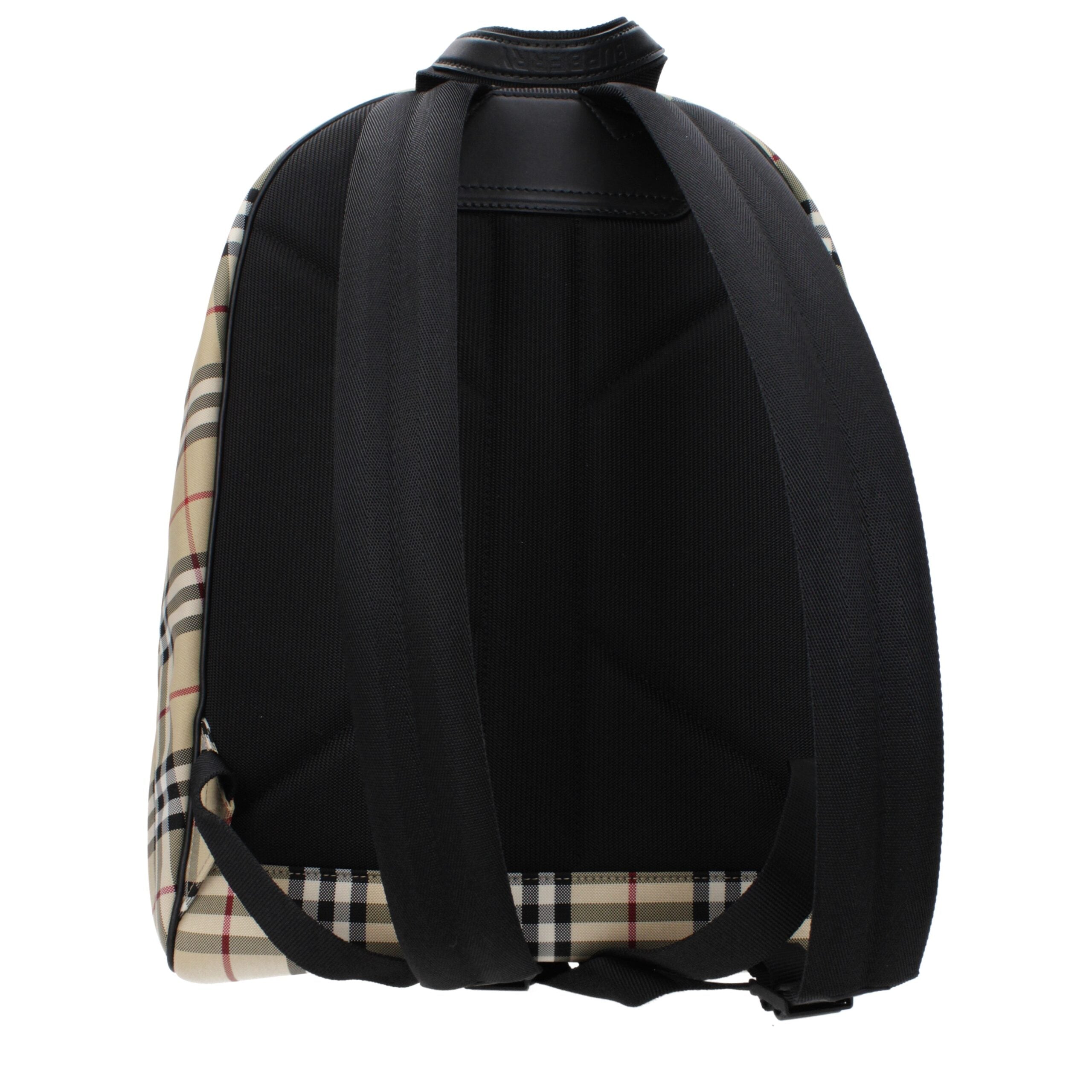 Burberry Vintage Check Large Backpack Archive Beige