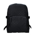 Burberry Check Large Fabric Backpack Black
