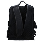 Burberry Check Large Fabric Backpack Black