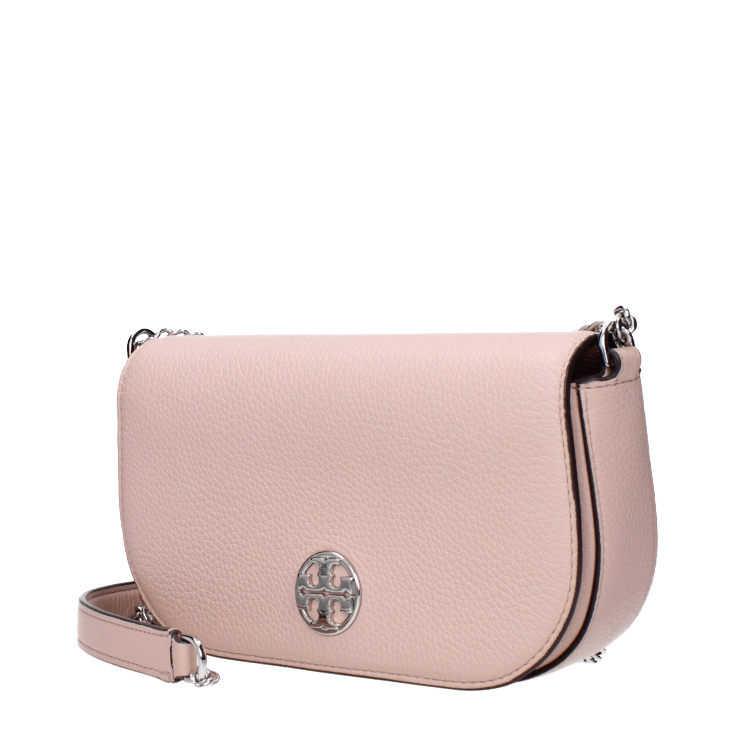 Tory Burch Leather Crossbody Bag Pink