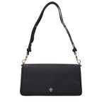 Tory Burch Black Leather Convertible Crossbody Bag