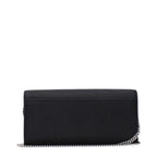 Tory Burch Leather Chain Clutch Black