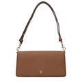 Tory Burch Leather Shoulder Bag Moose Brown