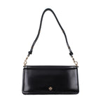 Tory Burch Patent Leather Shoulder Bag Black