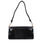 Tory Burch Patent Leather Shoulder Bag Black
