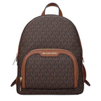 Michael Kors Jaycee Medium Signature Logo Backpack Brown