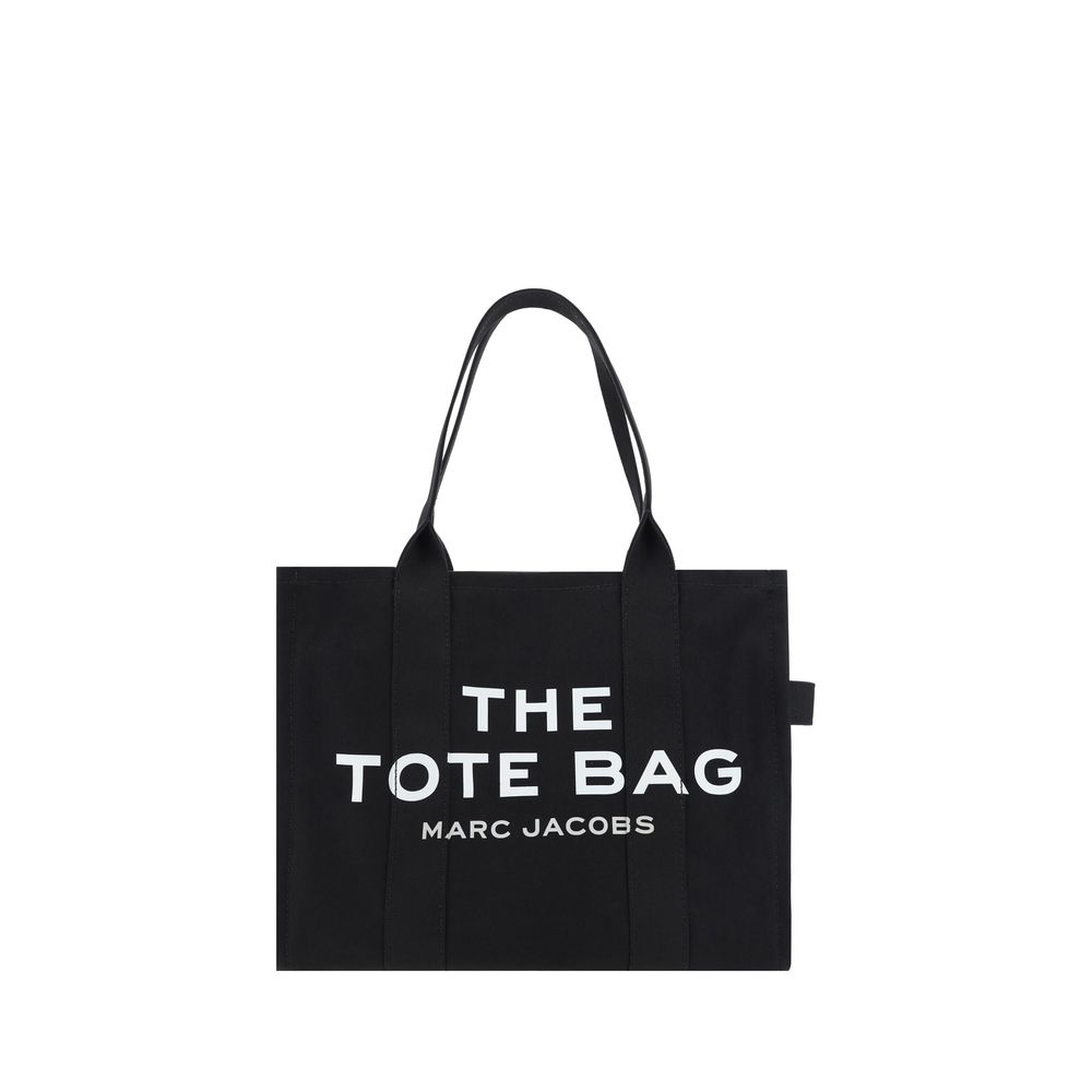 Marc Jacobs The Large Tote Bag Black Cotton Canvas