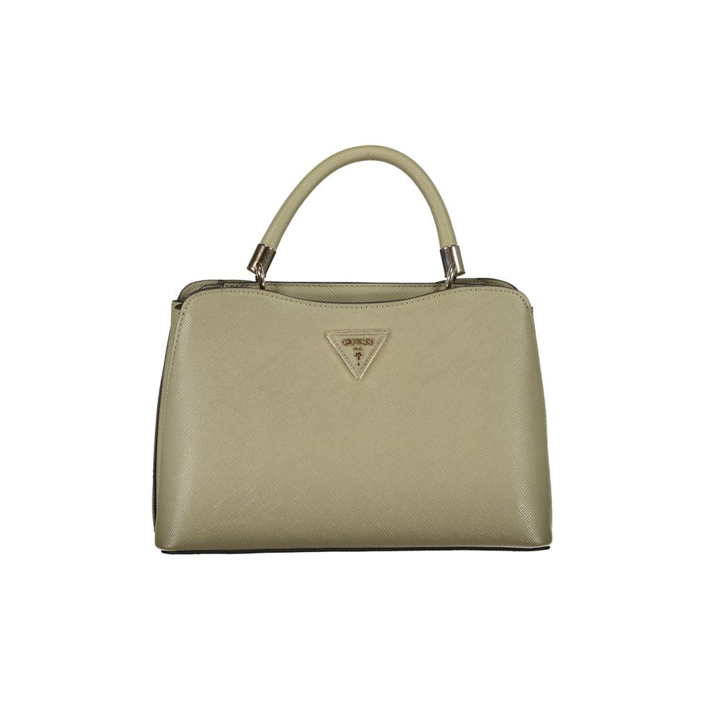 Guess Jeans Gizele Sage Green Satchel Bag
