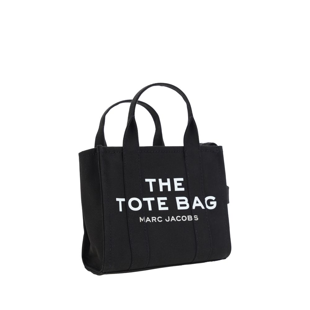 Marc Jacobs The Small Tote Bag Black Cotton Canvas