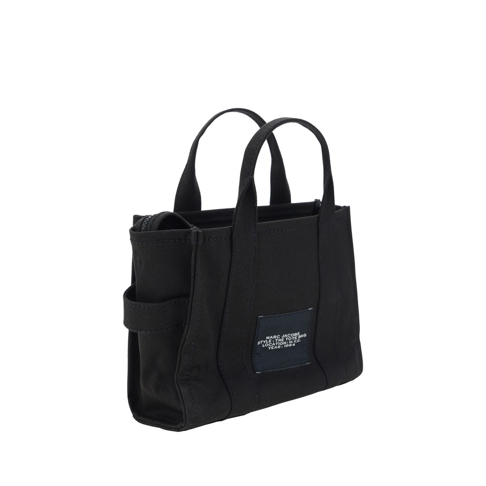 Marc Jacobs The Small Tote Bag Black Cotton Canvas