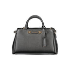 Guess Jeans Lefia Black Satchel Bag