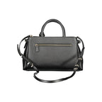 Guess Jeans Lefia Black Satchel Bag