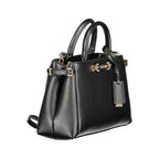 Guess Jeans Lefia Black Satchel Bag