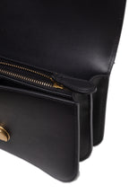 Pinko Love One Mini Shoulder Bag Black Leather