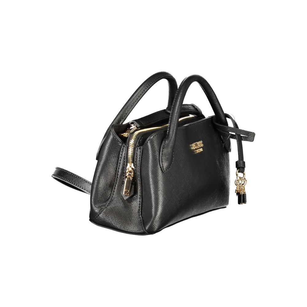 Guess Jeans Fedana Black Satchel Bag