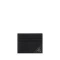 Prada Black Calf Leather Bos Taurus Wallet