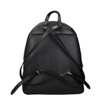 Michael Kors Jaycee Large Pebbled Leather Backpack Black