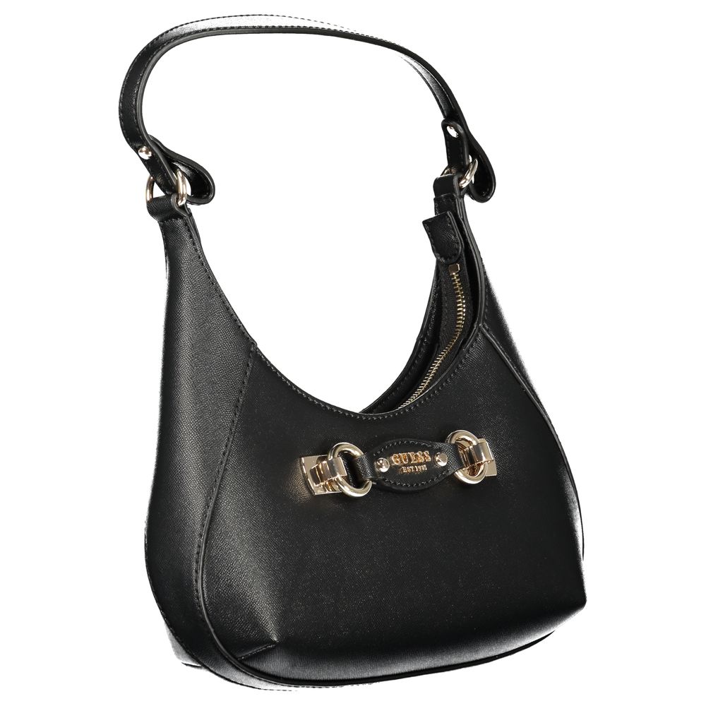 Guess Jeans Mimina Shoulder Bag in Black