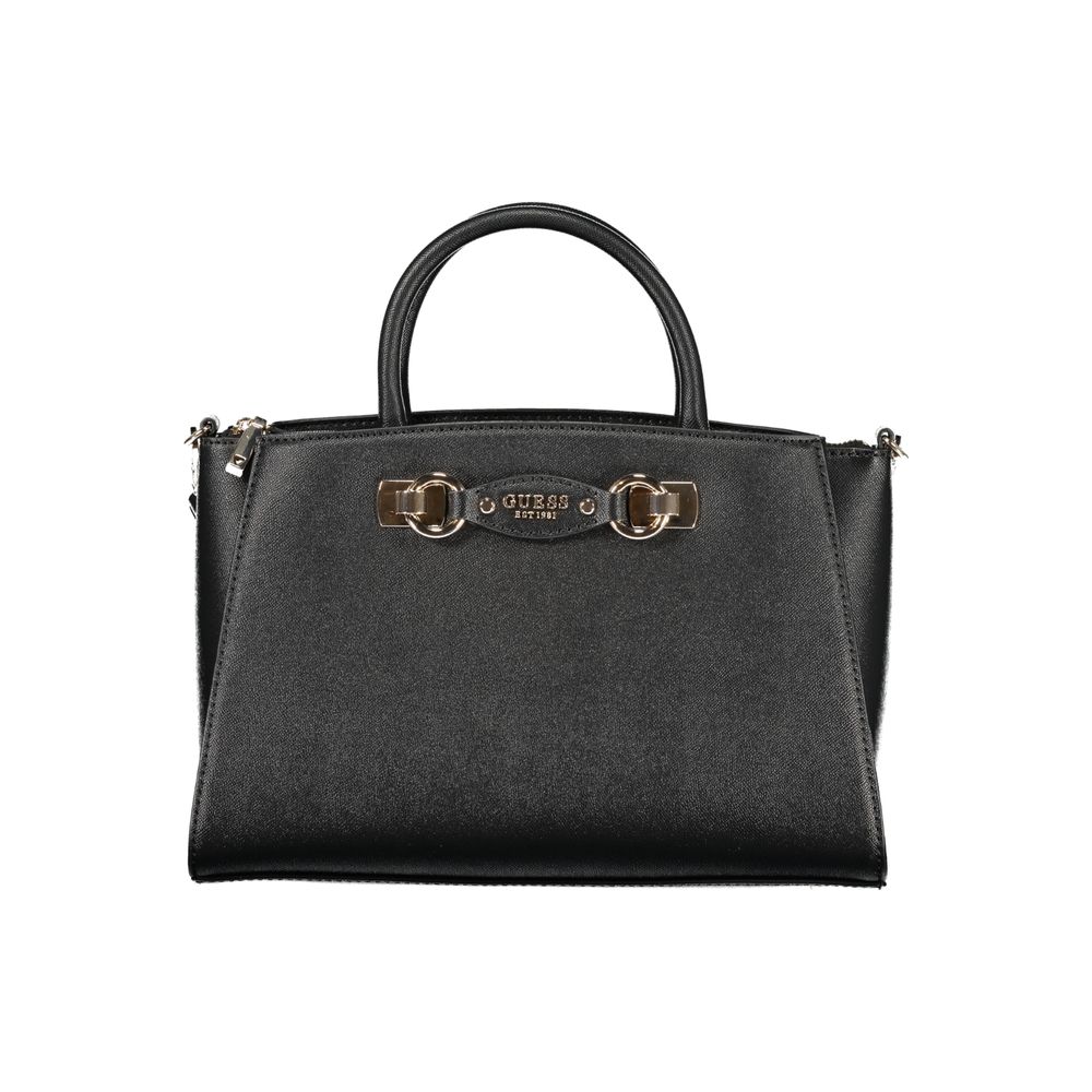 Guess Jeans Mimina Satchel Bag in Black