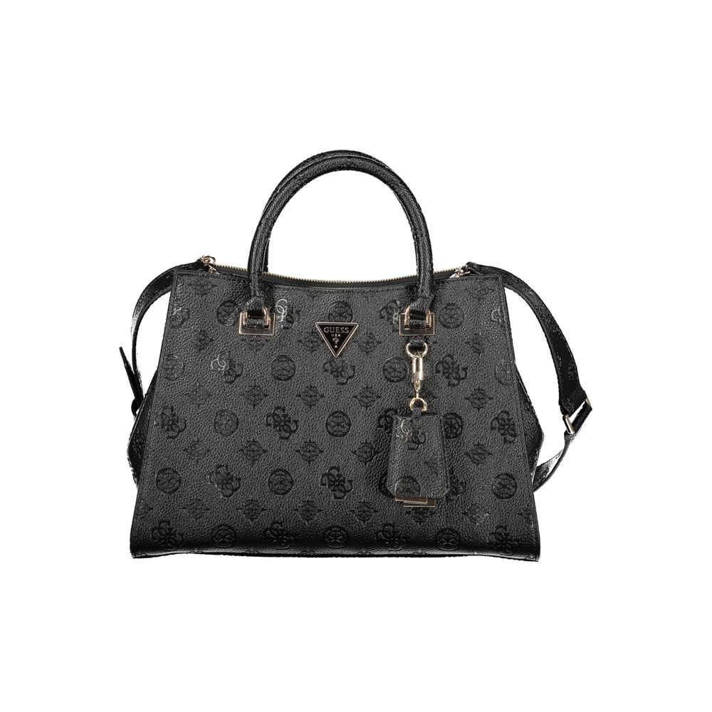 Guess Jeans Bolena Satchel Bag in Black