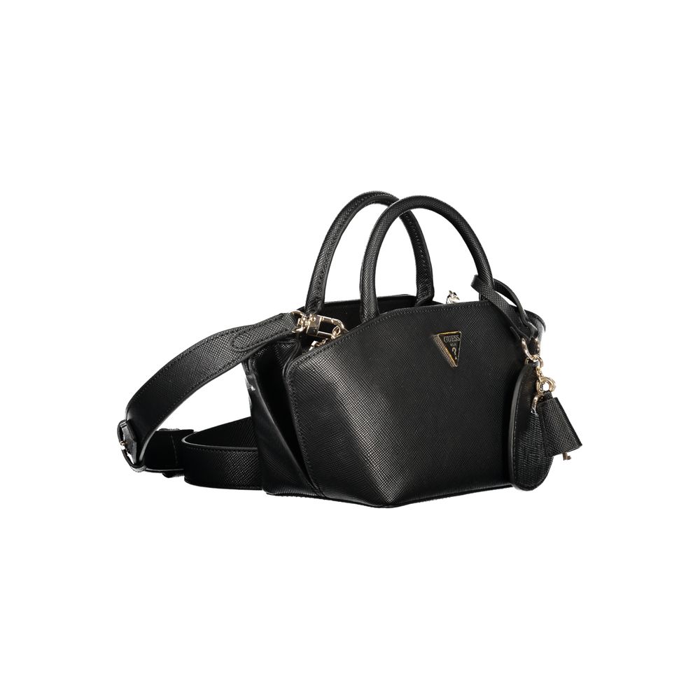 Guess Jeans Bolena Mini Satchel Bag in Black