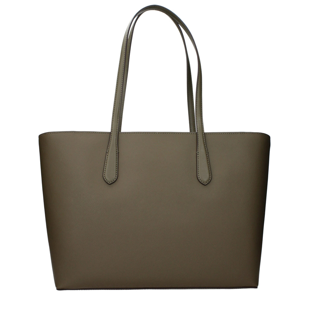 Michael Kors Arden Large Top-Zip Tote Bag Olive