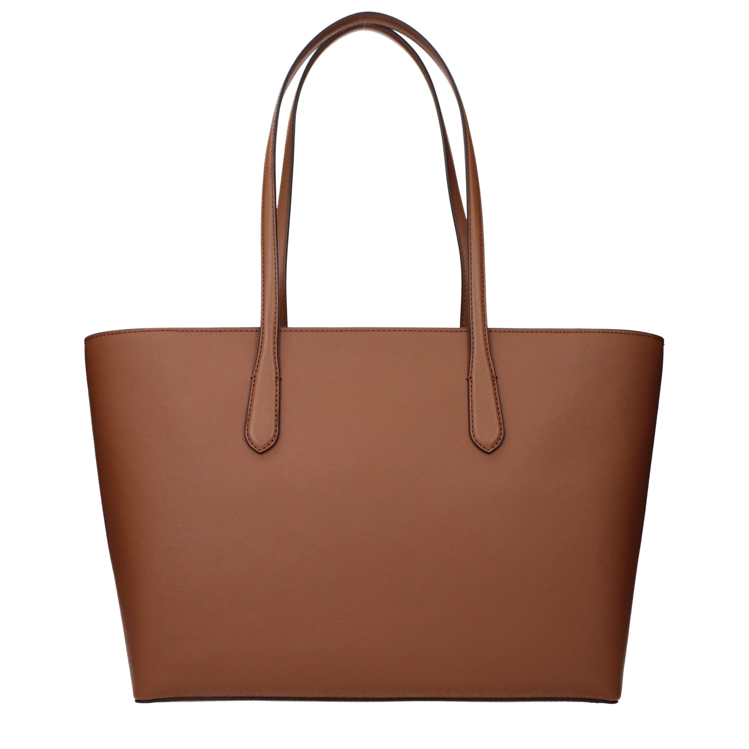 Michael Kors Jet Set Large Leather Tote Bag Luggage