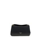 Prada Leather Chain Shoulder Bag in Black
